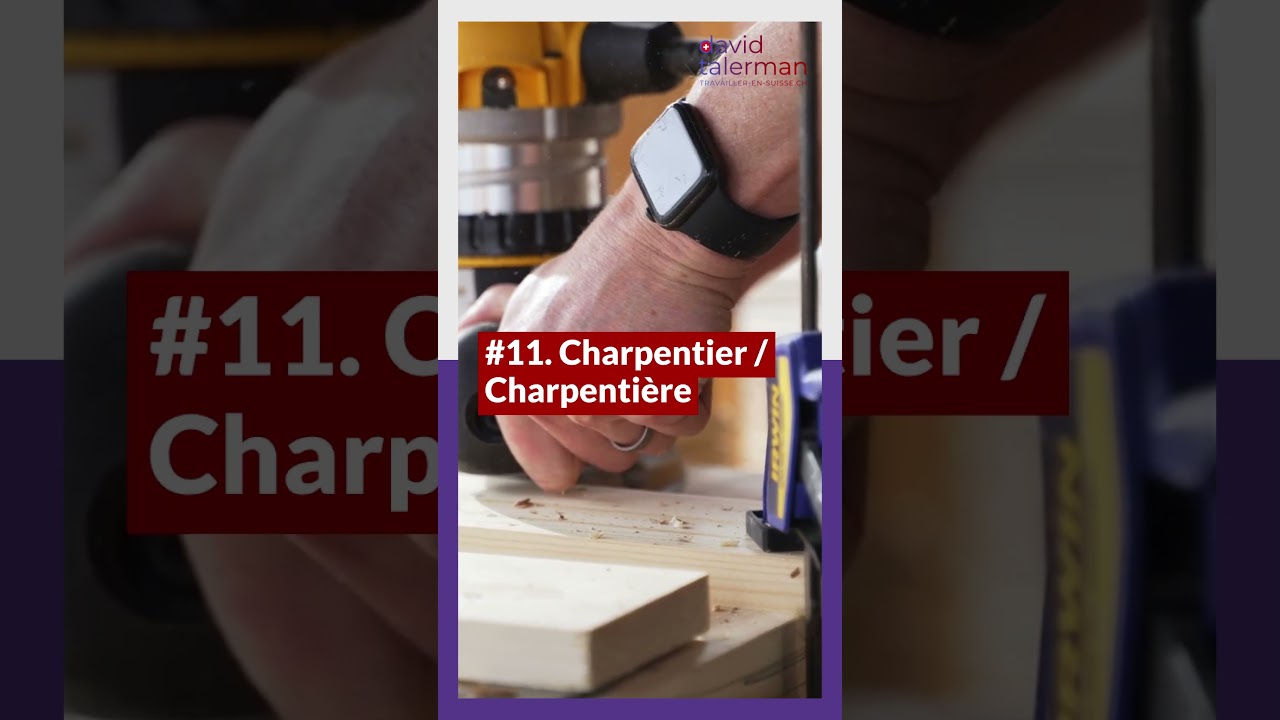 🇨🇭 les 25 métiers les plus recherchés en Suisse en 2025.