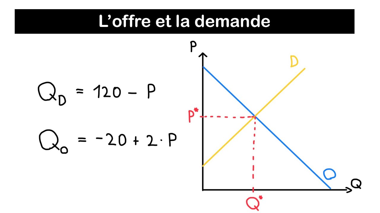Tout comprendre sur l’offre et la demande | microéconomie