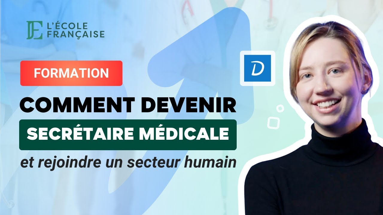 Devenez secrétaire médicale : une formation 100% en ligne pour réussir ! 🚀