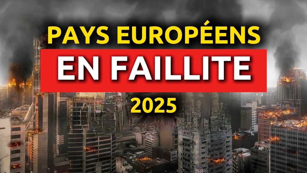 10 Pays EUROPÉENS En FAILLITE 2025 : Le numéro 1 est CHOQUANT
