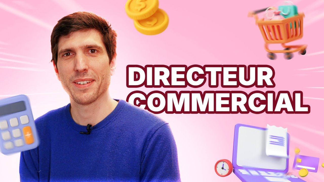 DIRECTEUR COMMERCIAL : tout savoir sur ce métier (rôle, salaire, études)