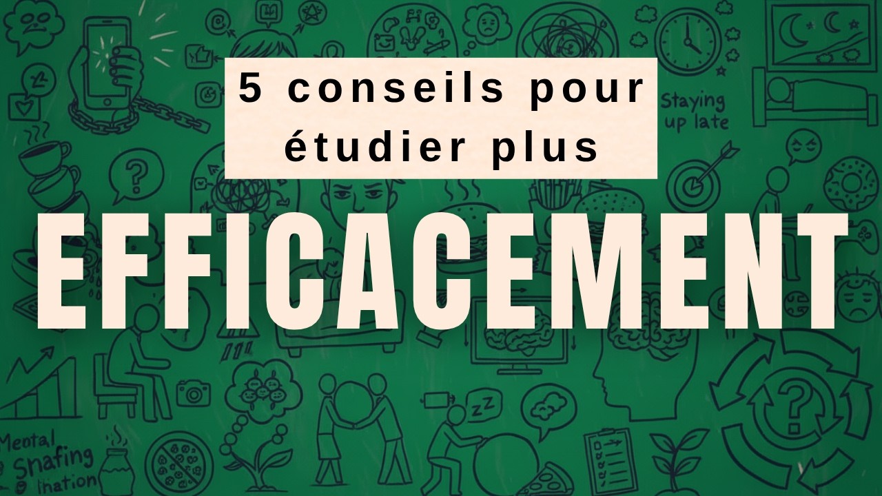 Comment étudier MOINS, mais apprendre PLUS ? 5 conseils - Marty Lobdell
