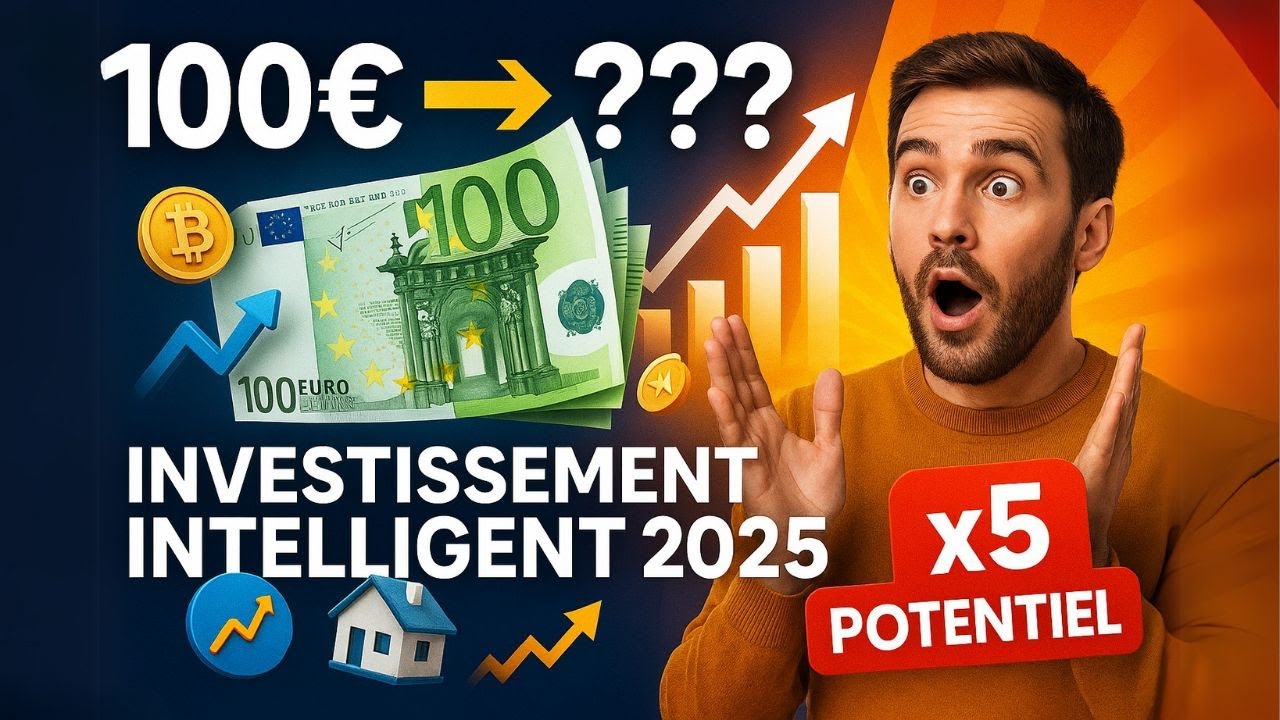 Comment investir 100€ intelligemment en 2025