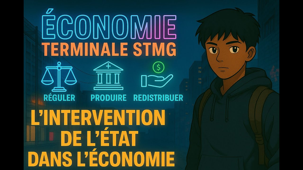 🔥 Économie Terminale STMG – Chapitre 1 : L’intervention de l’État dans l’économie 🔥