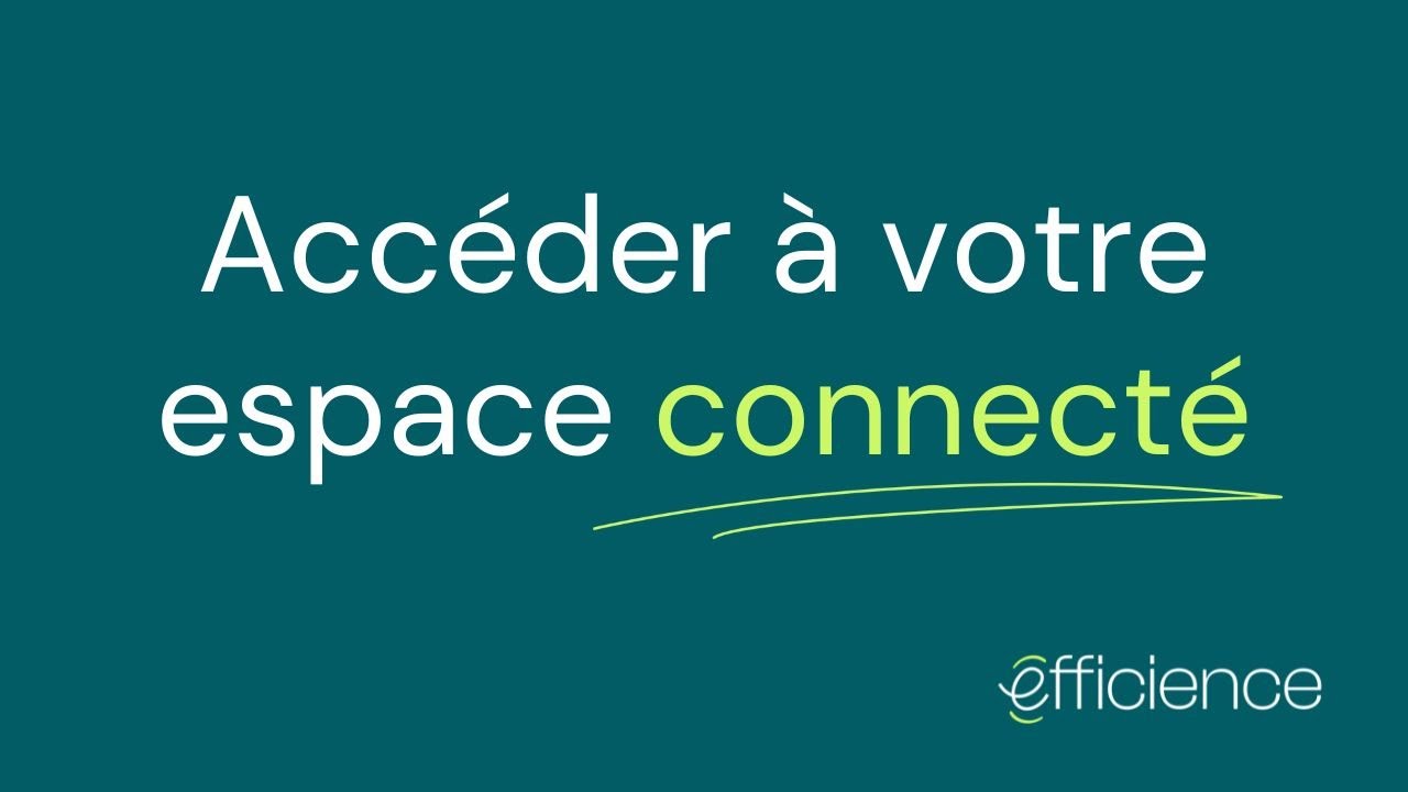 2 - Accéder à votre espace connecté
