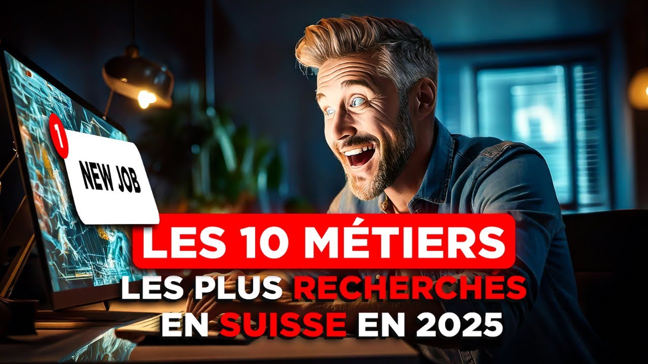 Les 10 métiers les plus recherchés en Suisse pour 2025