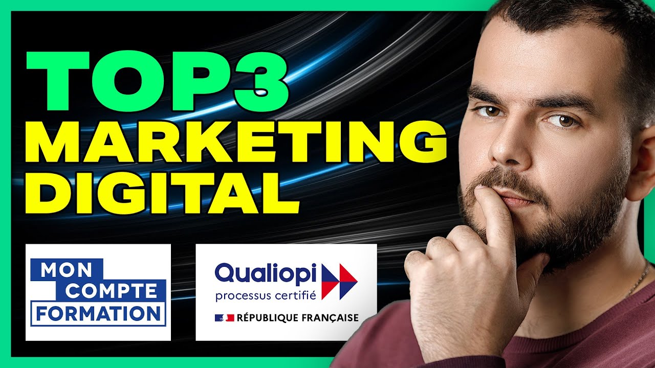 Les 3 meilleures FORMATIONS en MARKETING DIGITAL de 2025 🚀💻