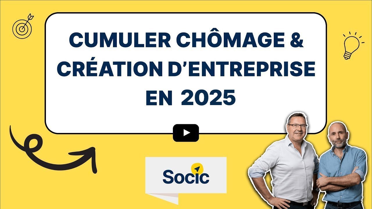 Comment cumuler CHÔMAGE et CREATION D'ENTREPRISE en 2025 ?