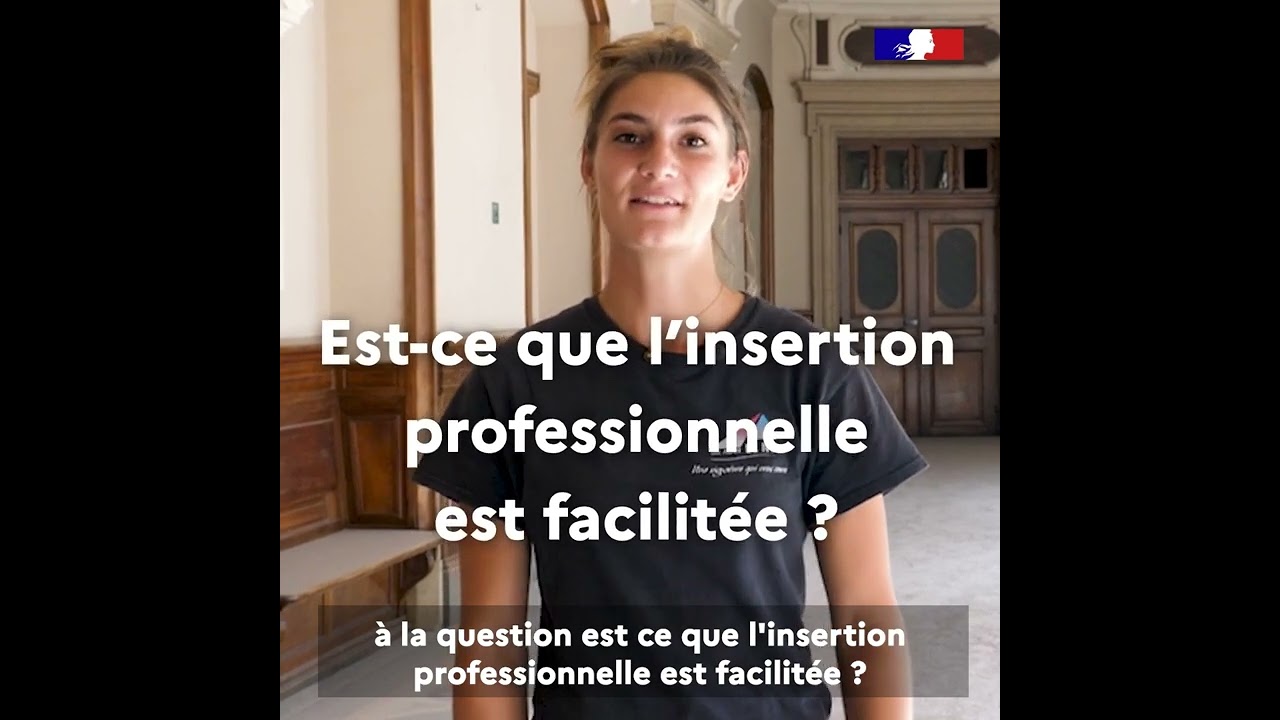 Est-ce que l'insertion professionnelle est facilitée après un apprentissage ?