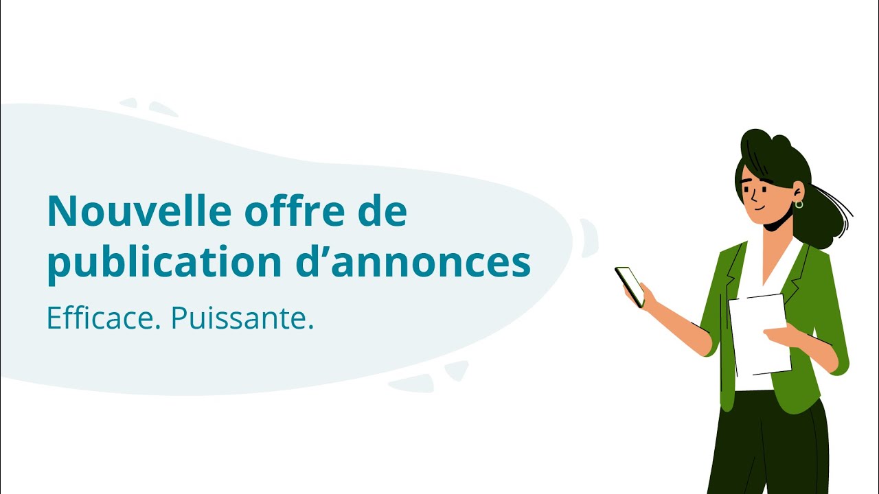 Nouvelle offre de publication d'annonces sur jobup.ch : efficace et puissante.