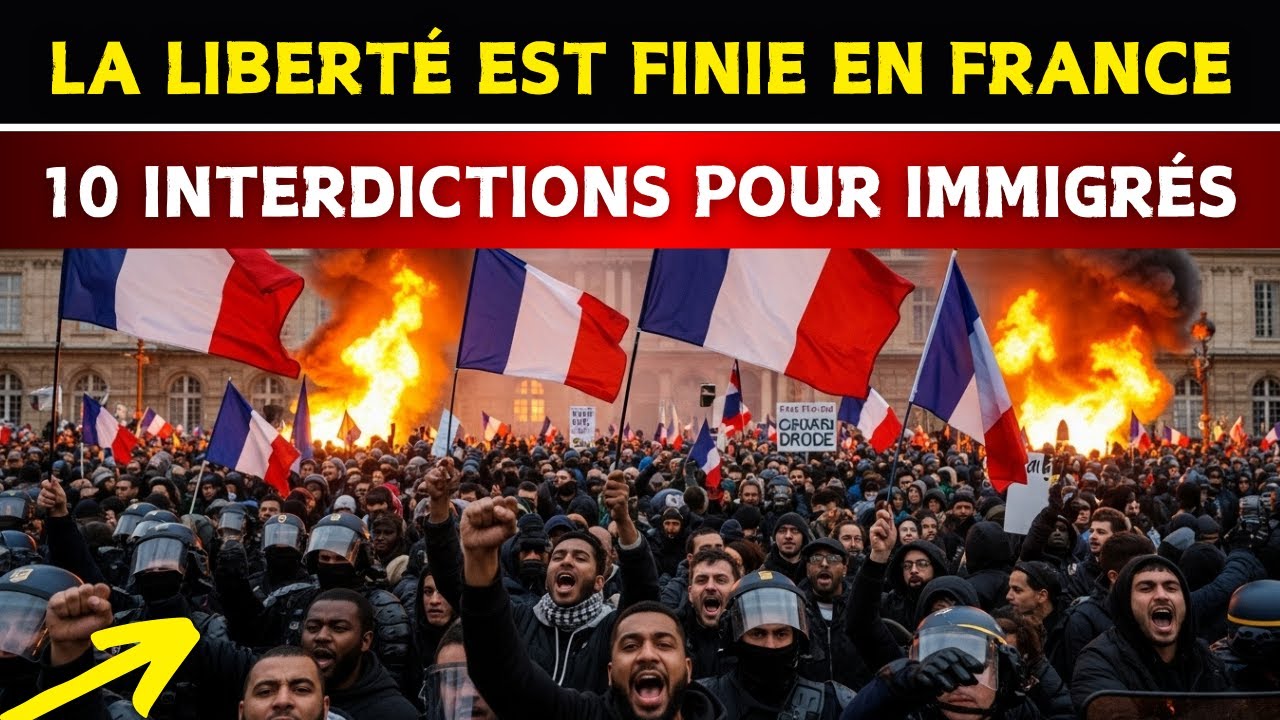 La fin de la liberté ? 10 choses que les immigrés ne peuvent plus faire en France
