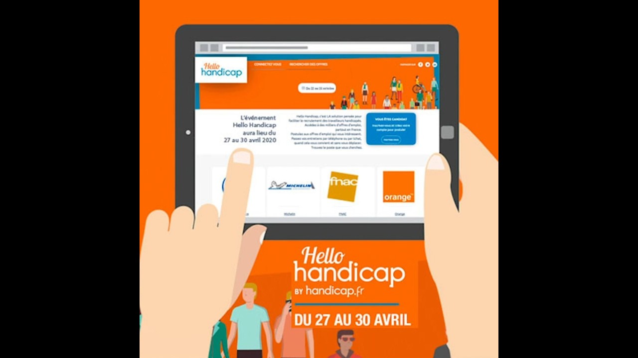 Hello handicap : 20 000 offres d'emploi à pourvoir en ligne