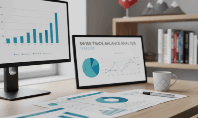 découvrez une analyse détaillée de la balance commerciale suisse en 2025, explorant les causes et conséquences de l'excédent ou du déficit commercial.