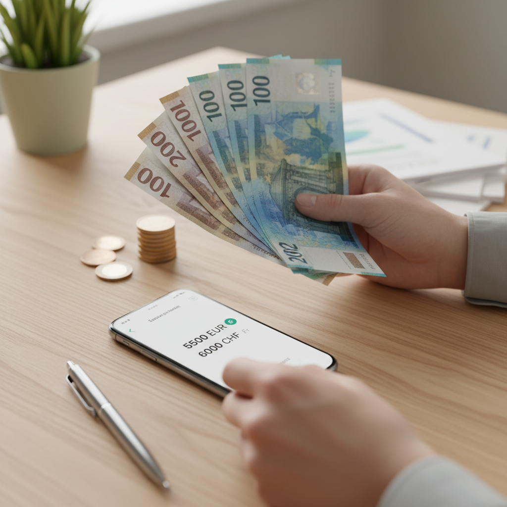 découvrez comment convertir facilement 6000 francs suisses en euros grâce à une méthode simple et rapide, pour obtenir le montant exact en un rien de temps.