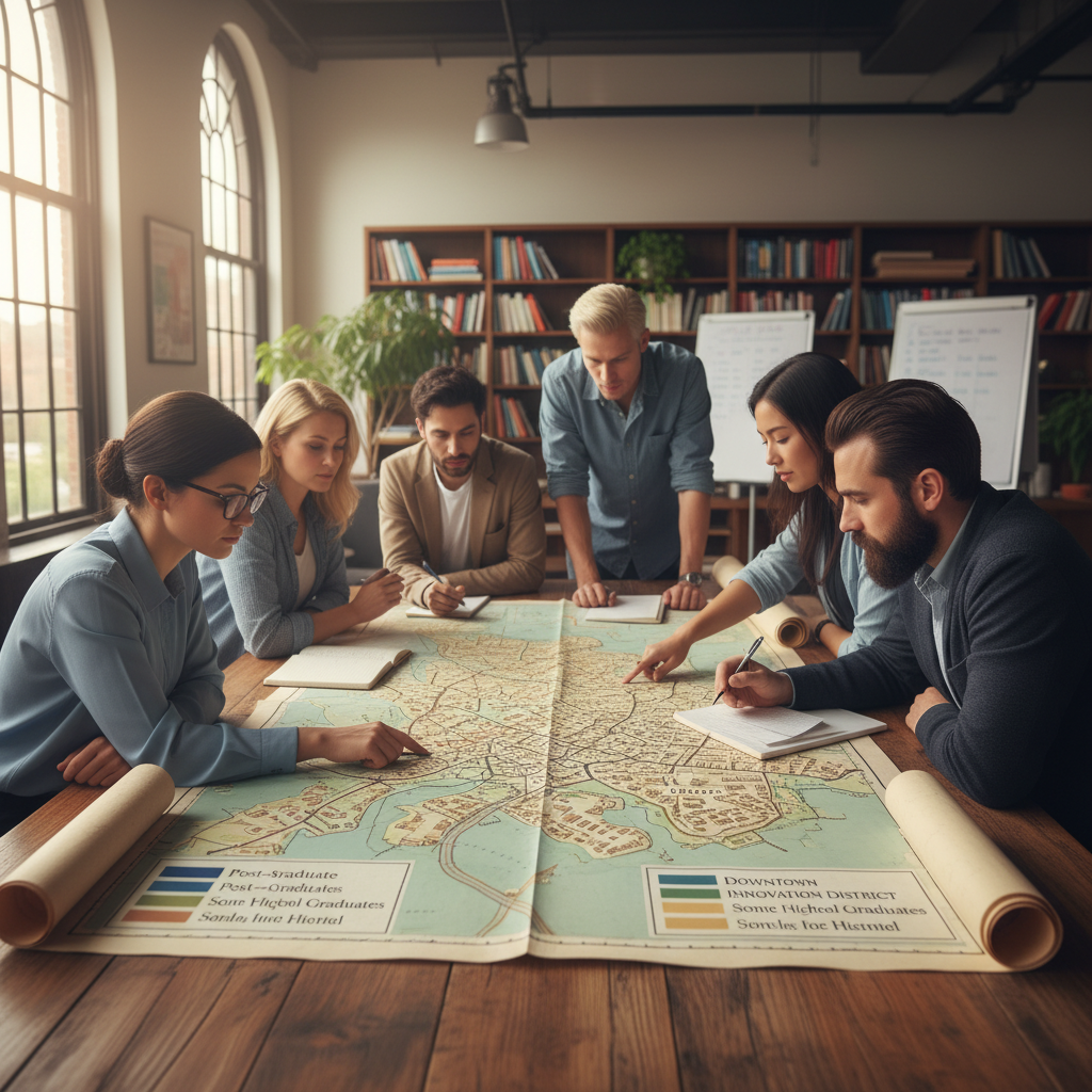 explorez les niveaux de formation dans votre quartier grâce à nos cartes détaillées et comprenez mieux l'éducation locale.