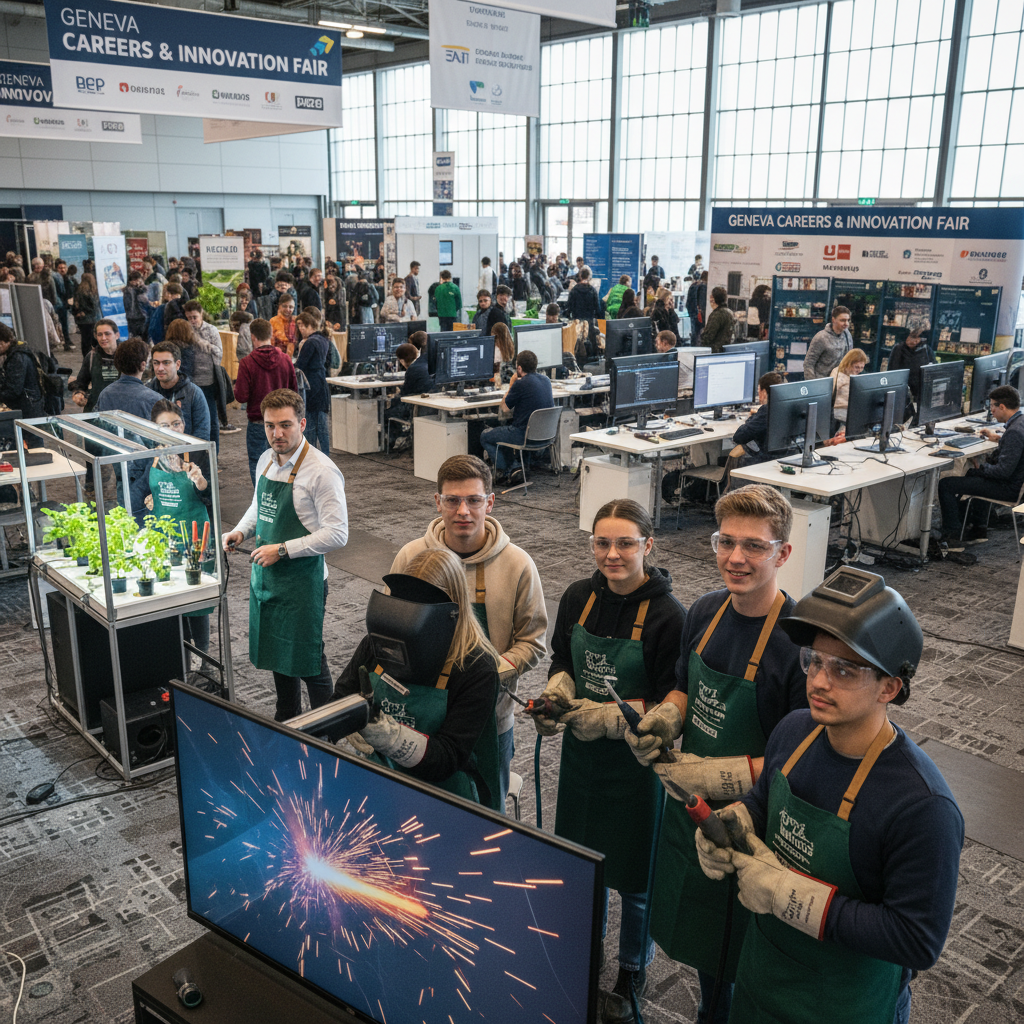 découvrez le plus grand salon des métiers et formations en suisse, organisé à genève, pour explorer toutes les opportunités professionnelles et éducatives.