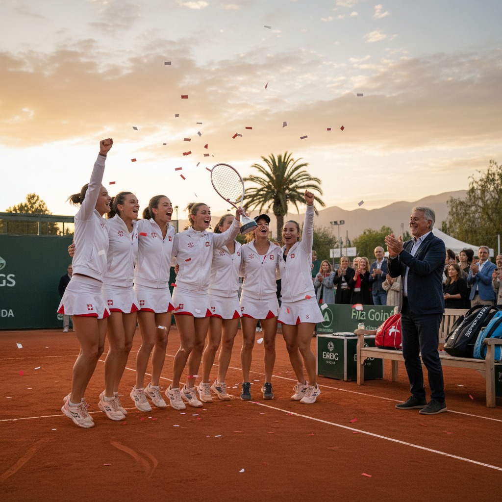 découvrez comment l'équipe suisse, dirigée par heinz guenthardt, a conservé sa place dans le groupe mondial grâce à une victoire passionnante 2-1 contre l'argentine.
