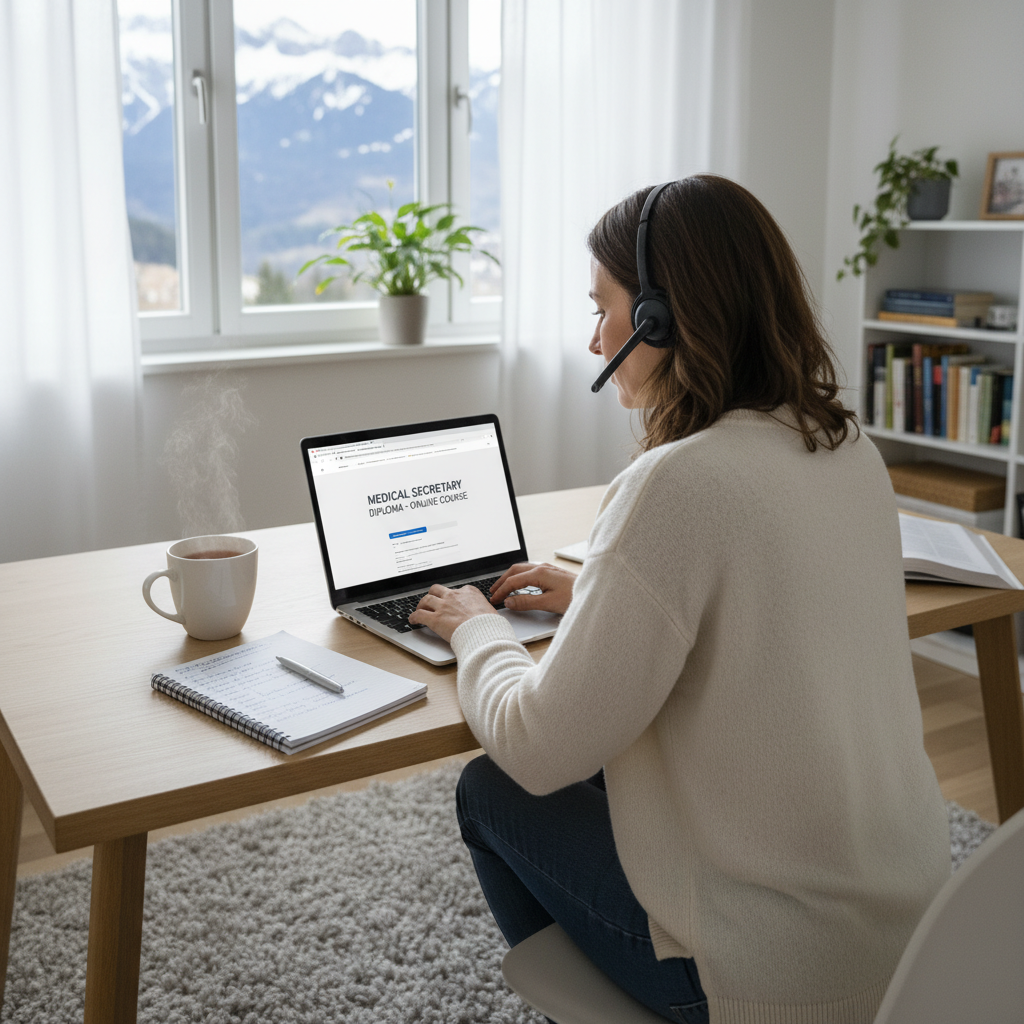obtenez votre diplôme de secrétaire médicale à distance grâce à une formation par correspondance efficace, flexible et adaptée à votre rythme. inscrivez-vous dès maintenant pour une carrière réussie !