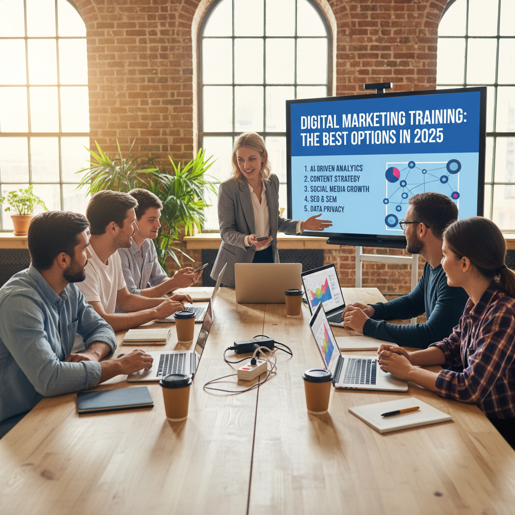 découvrez les meilleures formations en marketing digital reconnues en 2025 pour booster votre carrière et maîtriser les compétences essentielles du numérique.